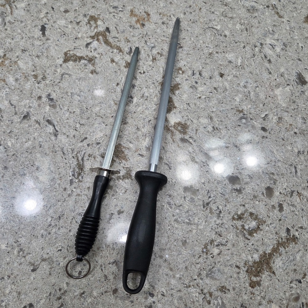 Zwilling J.A. Henckels Honing Steel Solingen Germany & Small Sharpening‎ Rod lot